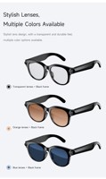 Gafas Inteligentes M89 con Cámara de 8MP, Llamadas de Voz, Traducción por IA, Reconocimiento de Personas, Grabación de Video/Foto Antivibración, Vista en Primera Persona