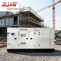 Generador Perkins de Respaldo Confiable de 400KW 500KVA, Serie 2506C, Silencioso, Trifásico, con ATS para Suministro de Energía en Obras de Construcción