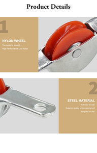 Trung Đông thị trường cửa sổ <span class=keywords><strong>Sash</strong></span> ròng rọc sắt cửa sổ con lăn phụ kiện - Product Image 3