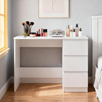 Commode à 3 tiroirs en bois blanc moderne, best-seller, design multifonctionnel et écologique pour chambre, salon, hôtel