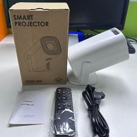 Projecteur intelligent portable P30 Pro Android 14 150 ANSI Lumens WiFi6 BT5.0 Correction automatique de la distorsion trapézoïdale 150" Mini projecteur domestique rotatif à 270°