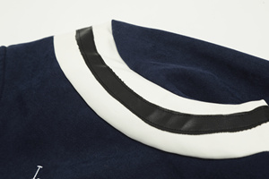 แจ็คเก็ตวาร์ซิตี้ผู้ชายสไตล์ไฮสตรีทสำหรับฤดูหนาว ผ้าแคนวาสปักลาย ผสมวูล/วิสโคส หนังด้านนอก กันลม คอตั้ง โลโก้ด้านหน้า - Product Image 5