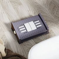 Repose-pieds ergonomique en PP pour adultes Usa Mairun823, à placer sous le bureau, avec rouleaux de massage, charge maximale, soulagement de la douleur, pour la maison, le bureau et la voiture