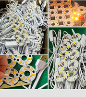 Lámpara Nocturna LED Mini de 5V Personalizable, Chip LED CCT Blanco, Diseño Moderno, Incluye Cable USB, Placas de Circuito Personalizadas, Luces Nocturnas DIY