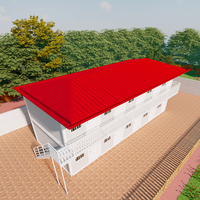 Maison conteneur préfabriquée extensible de 40 pieds, taille personnalisée professionnelle, prix bas, vente en gros