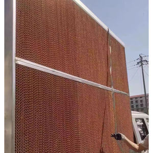 Panel de Enfriamiento Evaporativo de 10 Pulgadas 7090, Panel de Enfriamiento Evaporativo para Invernadero Agrícola de 15 Pulgadas, Celulosa Marrón, Agua, Jaula para Pollos - Product Image 5