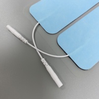 Électrodes hydrogel de remplacement haute adhérence 60*80MM pour appareil de thérapie numérique EMS TENS pour soulager les douleurs corporelles