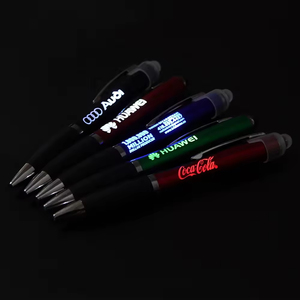 Penna a Sfera Promozionale di Alta Qualità in Plastica con LED, Schermo <span class=keywords><strong>Touch</strong></span> e Logo Personalizzato Inciso al Laser - Product Image 5