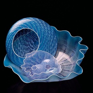 Colored Murano Glass <strong>Handicraft</strong> Sculpture Creative Bowl Shape Sculpture Table Decoration Household Figurine - Product Image 3