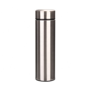 Thermos Classico per Coppie e Studenti, Portatile, Elegante, Regalo Aziendale, in Acciaio Inox con Coperchio Effetto Legno, Mantiene la Temperatura 12-24 Ore - Product Image 1