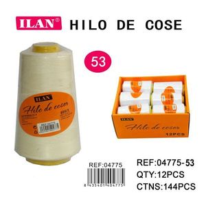 Filo da Cucito Ilan 4052 Bianco Crema, 2750 M, Confezione da 12 Pezzi - Product Image 3