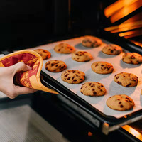 Papier sulfurisé en silicone pour four, absorbant l'huile, résistant à la graisse, de qualité alimentaire, antiadhésif, pour friteuse à air, grillades, barbecue, recyclable, 40g/m²