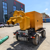 Pompe auto-amorçante portable 1000 m 3/4 pouce pour sable et eau, moteur diesel, OEM pour l'approvisionnement en eau des bassins aquacoles