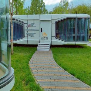 Casa Prefabbricata a Capsula Spaziale Impermeabile in Acciaio per Villa, Cortile, Appartamento, Soggiorno, Negozio o Hotel - Product Image 3