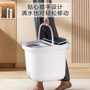 Amos Foot Bath Tub Electric Heating Massage Basin With Temperature Control For Home Use - Product Image 3