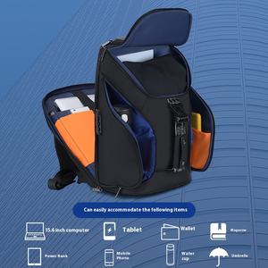Смарт-Оксфорд полиэстер ноутбук рюкзак Водонепроницаемый Бизнес-Путешествия 36-55 л Многофункциональный Противоугонный компьютер сумка воздушная подушка - Product Image 4