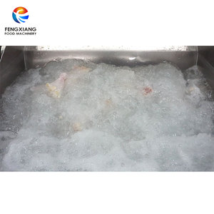 Lavadora de Tanques Inclinables con Ozono y Ultrasonido, Equipo para Lavar Pescado y Carne de 300-500 kg/h - Product Image 5