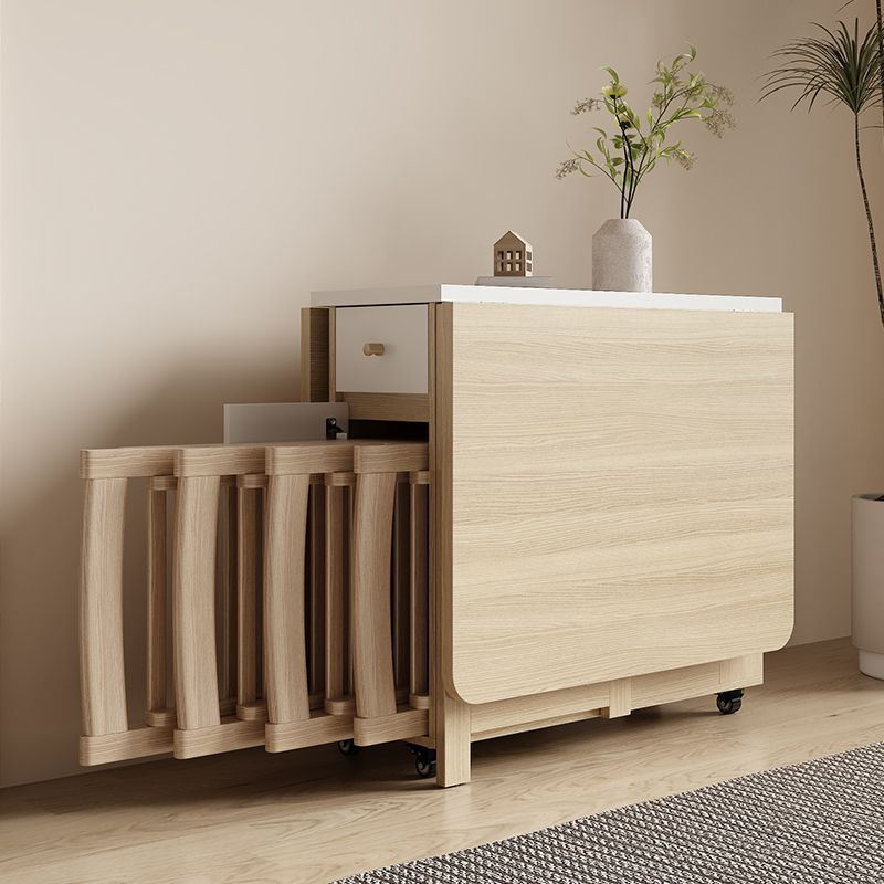 Wall Mounted Folding Table Space Saving Dining Set