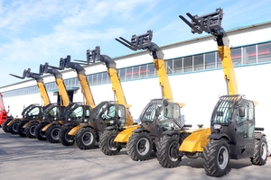 Mini cargador telescópico chino Boom Wheel Loader Bobcatt Telehandler Carretilla elevadora telescópica Maquinaria de movimiento de tierras con CE - Product Image 2