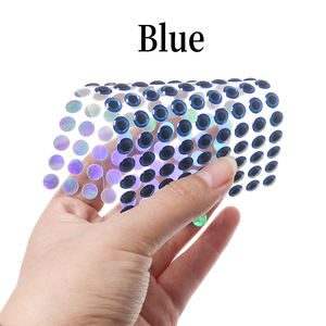 Vente en gros d'appâts 3D pour la fabrication de mouches de poisson 2mm à 10mm en argent rouge doré - Product Image 5