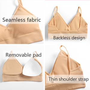 Conjuntos de lencería para dormir con logotipo personalizado, conjunto de bragas y sujetador sexy para mujer, conjunto de ropa interior, Bralette sin costuras, lencería femenina, conjuntos de sujetador y bragas - Product Image 6