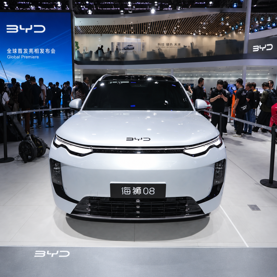 2026 New BYD Electric Car Sealion 08 Flagship Large SUV EV 5 or 6 ...