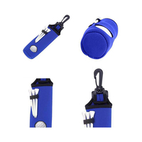 Porte-balles de golf personnalisé en néoprène avec crochet en plastique, pochette de ceinture, sac étanche pour balles de golf et tees, idéal pour l'été