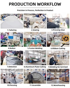Tienda certificada para 3 y 4 personas, toldo de apertura automática rápida para coche en la azotea, tienda 4wd de un dormitorio para camión - Product Image 4