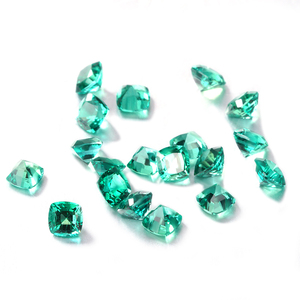 Starsgem 1CT piedras preciosas sueltas <span class=keywords><strong>Original</strong></span> puro verdadero laboratorio hidrotermal de Zambia creado <span class=keywords><strong>piedra</strong></span> <span class=keywords><strong>Esmeralda</strong></span> verde cultivada - Product Image 4