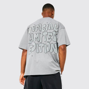 Premium Quality Oversized T <b>Shirt</b> for Men Custom Printed Logo Drop Shoulder Cotton Streetwear Wholesale Fashion Apparel - Product Image 2