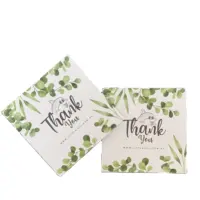 कस्टम लोगो नमूना रिक्त डिजाइन शादी ग्रीटिंग धन्यवाद उपहार नोट्स कार्ड लिफाफे और पैक 4x6 के साथ सेट