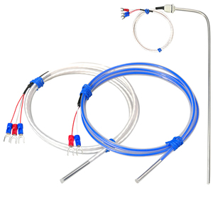 酸・アルカリ耐性 <span class=keywords><strong>RTD</strong></span> <span class=keywords><strong>PT100</strong></span> PTFE 熱電対 耐腐食性温度センサー OEM IP68 電気めっき工場向け - Product Image 1
