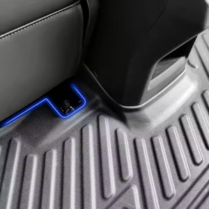 Tapis de sol de voiture en plastique TPE 5D sur mesure, ensemble complet, accessoires de voiture en plastique TPE 5D d'usine pour Nissan Kicks, Honda, Suzuki - Product Image 4
