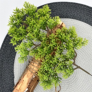 Ruyin Ramas Artificiales de Pino de 10cm-30cm, Ramo Decorativo de Plástico Verde para Decoración del Hogar y Jardín - Product Image 3