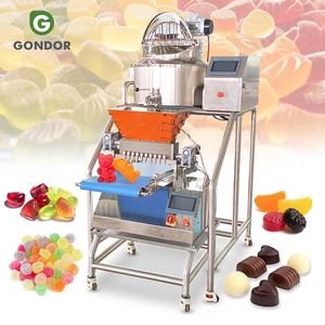 Máquina semiautomática para fabricar caramelos de chocolate con leche de coco y gomitas de pectina, equipo de desmoldeado de sobremesa - Product Image 1
