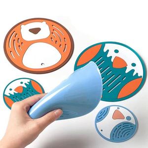 Posavasos de Silicona de PVC Absorbentes, Redondos y Suaves, para Tazas de Café, Té y Cerveza, Personalizados de Fábrica, al por Mayor y a Bajo Precio - Product Image 2