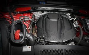 14-Mejora la velocidad de conducción Sistema de admisión de aire de fibra de carbono real para <span class=keywords><strong>Porsche</strong></span> <span class=keywords><strong>Macan</strong></span> 2,0 T Street Version Tubo de admisión de aire del motor - Product Image 2