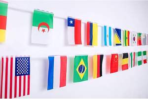Promotion 32 Countries Waterproof <strong>String</strong> <strong>Flags</strong> Bar Fans Football Rope <strong>Flag</strong> Pennant <strong>String</strong> <strong>Flags</strong> - Product Image 6