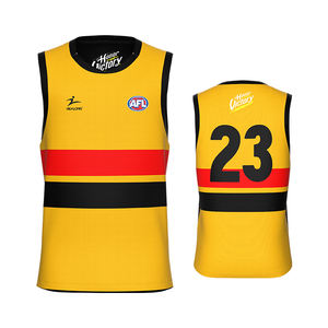カスタム<span class=keywords><strong>Afl</strong></span>サッカージャージ昇華ラグビーウェアシングレットアスリートスポーツベストオーストラリアの<span class=keywords><strong>Afl</strong></span>シャツ - Product Image 1