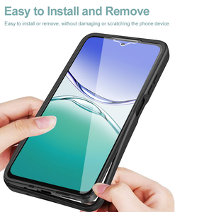 Funda protectora de pantalla PET transparente de cuerpo completo de 360 grados para Samsung para Galaxy A17 A26 A36 A16 A06 <span class=keywords><strong>A55</strong></span> con funda de cubierta frontal - Product Image 4