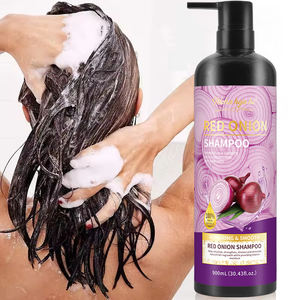 Champú para el crecimiento del cabello de cebolla roja de 900ml personalizado más vendido, champú Vegano para eliminar el aceite, champú de belleza para el cabello - Product Image 2