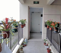 Grands paniers suspendus pour plantes d'intérieur, pots de fleurs en fer, design moderne et luxueux, jardinière en métal à suspendre sur clôture