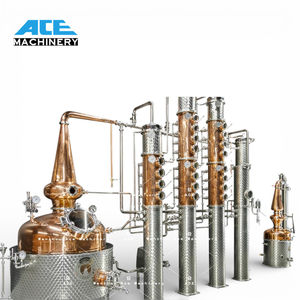 Alambic hybride en cuivre de 2000 L, neuf, pour la distillation de vin, spiritueux, whisky, brandy, gin - Product Image 1