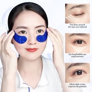 Patchs oculaires en collagène cristallin multicolores personnalisés, traitement anti-âge, <span class=keywords><strong>cernes</strong></span> et poches, blanchissant, marque privée - Product Image 2