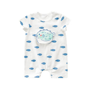 तुर्की पायजामा 100% कपास के कपड़े पहने हुए पाजामा बेबी वॉकर कार्टून. - Product Image 1