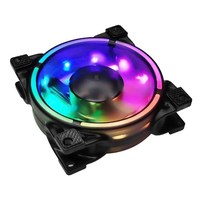 8025 80mm boîtier d'ordinateur ventilateur roulement magnétique ARGB Sync 4Pin PWM 8cm PC système de refroidissement CPU radiateur refroidisseur RGB ventilateur