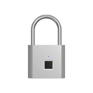 Yeelock Fashion Mini Colorful Biometric Electronic Smart Fingerprint Briefcase Pad Lock For Bag Safe Lockers