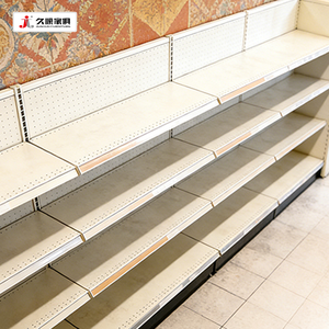 Estanterías Metálicas de <span class=keywords><strong>Pared</strong></span> para Supermercados, Fabricadas por Jiushun, con Certificación CE, de Una Sola Cara, para Exhibición en <span class=keywords><strong>Pared</strong></span> - Product Image 3