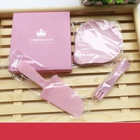 Set Peralatan Makan Plastik Sekali Pakai untuk Ulang Tahun, Pemotong Buah, Nampan, Garpu, Pisau Kue, dan Piring, Bahan Food Grade