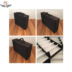 Kính máy phụ kiện quang học hành lý Kính mát hiển thị trường hợp lưu trữ Kính mắt hộp hiển thị xách tay foldaway thuận tiện - Product Image 2